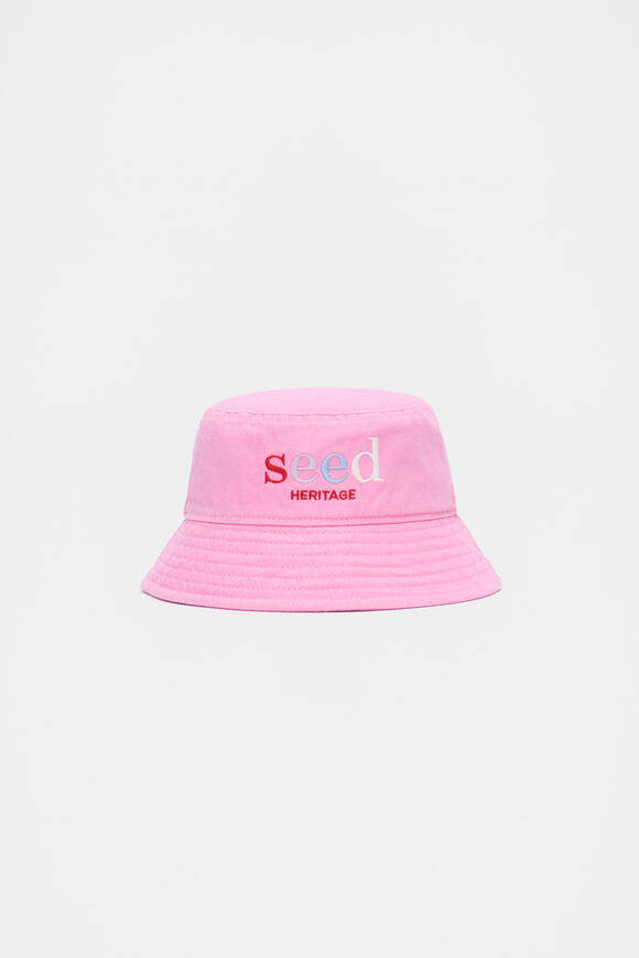 Mini Heritage Bucket Hat  Candy Pink  hi-res