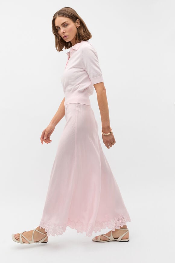 Knit Polo Top  Primrose  hi-res