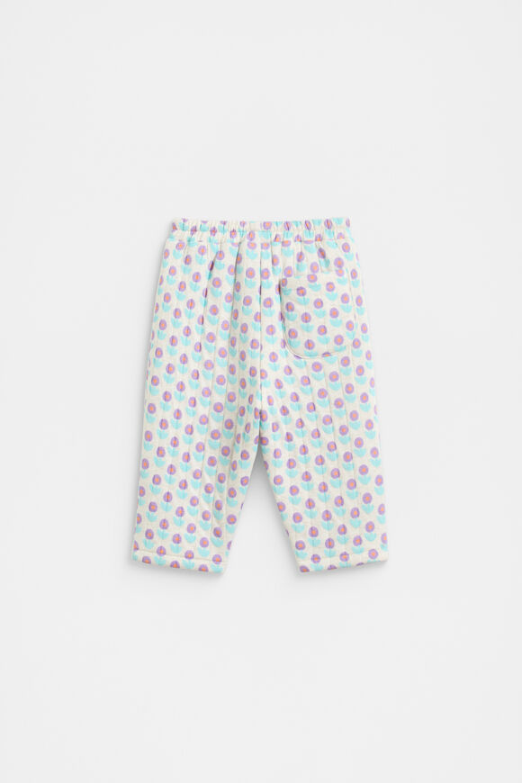 Quilted Flower Pant  Sand Marle  hi-res