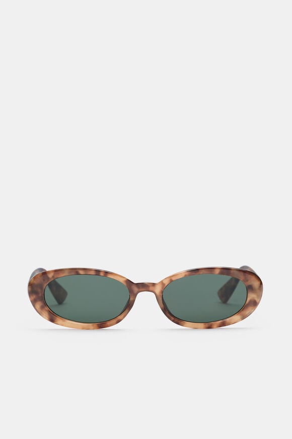Sadie Oval Sunglasses  Caramel Tort  hi-res