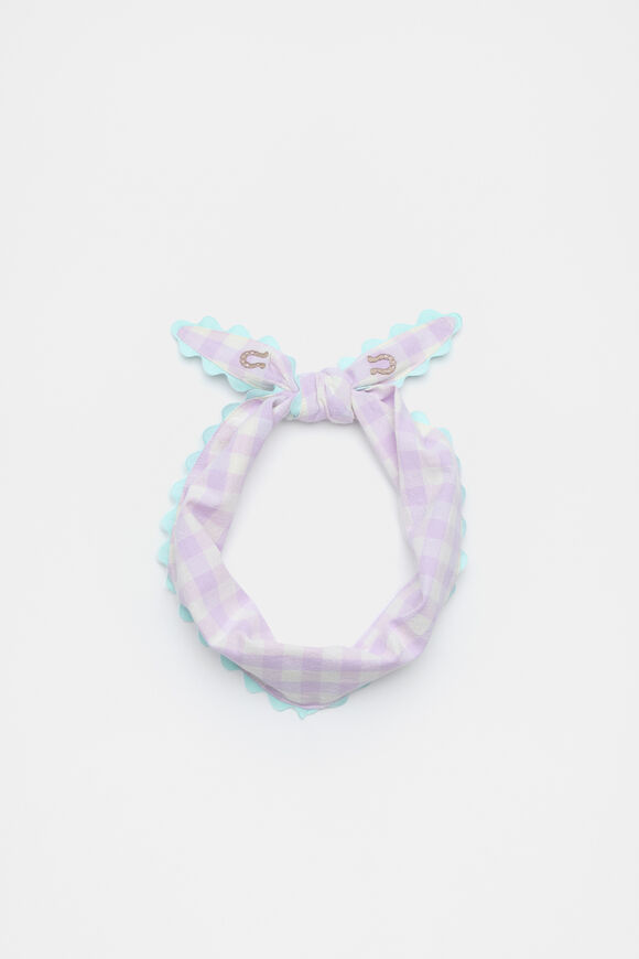 Embroidered Neckscarf  Vintage Cream  hi-res