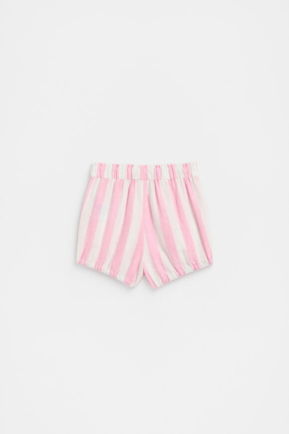 Stripe Scallop Bloomer  Candy Pink  hi-res