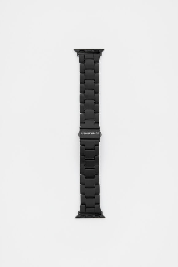 Resin Smart Watch Band  Matte Black  hi-res