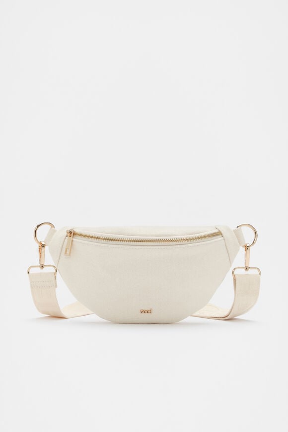 Canvas Cross Body Bag  Canvas  hi-res