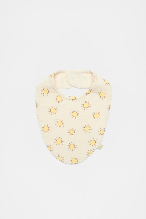 Sunny Dribble Bib  Sunshine  hi-res