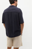 SS Textured Shirt  Midnight Blue  hi-res