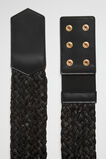 Textured Knot Belt  Black  hi-res