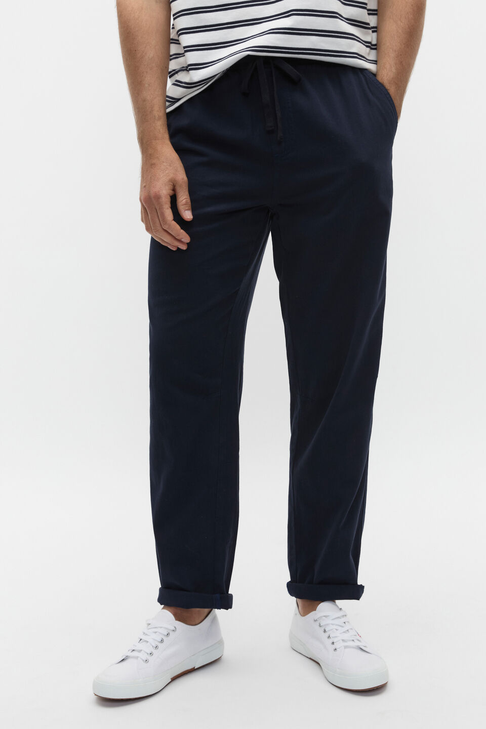 Comfort Trouser  Midnight Blue