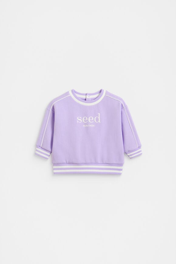 Core Logo Sweat  Lavender  hi-res