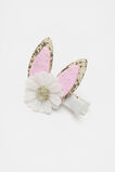 Flower Bunny Duck Clip  Classic Cream  hi-res