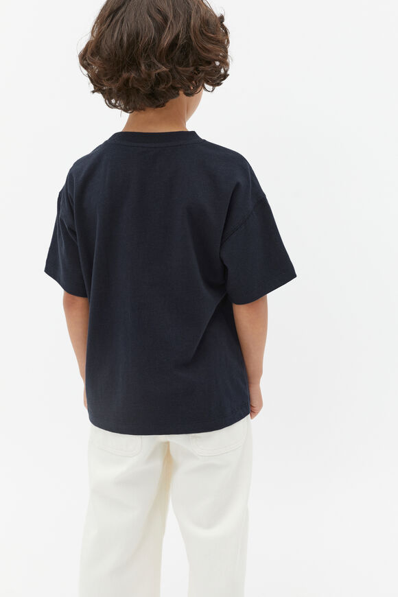 Core Oversized Logo Tee  Midnight Blue  hi-res