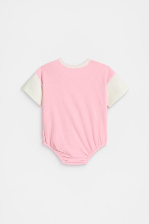 Logo Oversized Bodysuit  Bubblegum  hi-res