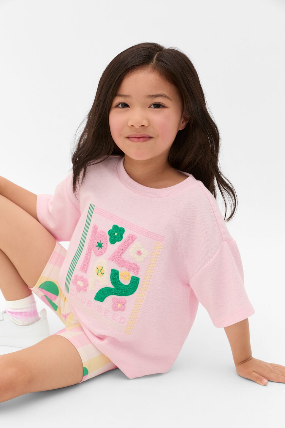 Play Club Tee  Pink Lemonade