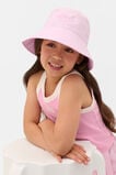 Adjustable Bucket Hat  Pink Lemonade  hi-res