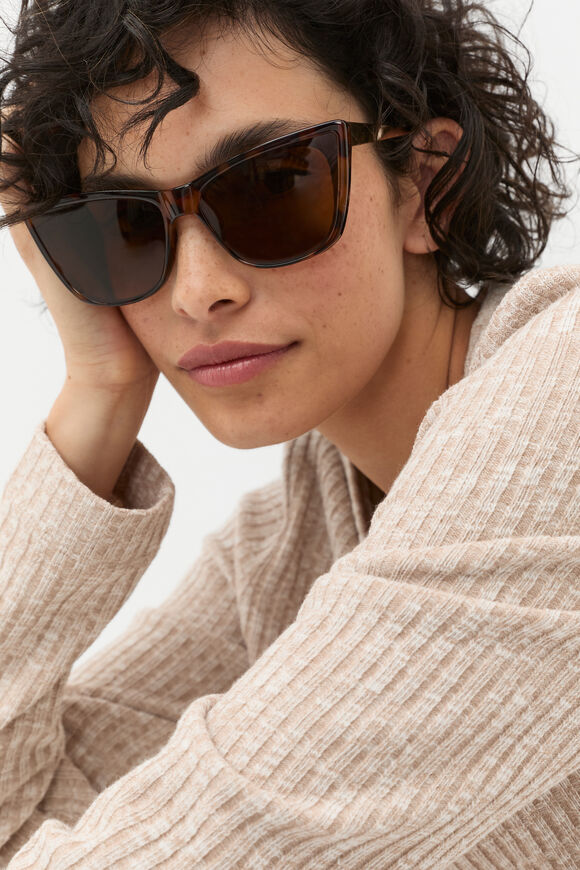 Dana Cat Eye Sunglasses  Dark Tort  hi-res