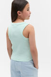Core Logo Rib Tank  Soft Mint  hi-res