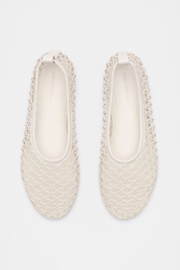 Parker Open Weave Ballet Flat  Tofu  hi-res