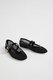 Danielle Mesh Ballet Flat  Black  hi-res