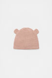 Cable Knit Beanie  Blush Pink  hi-res