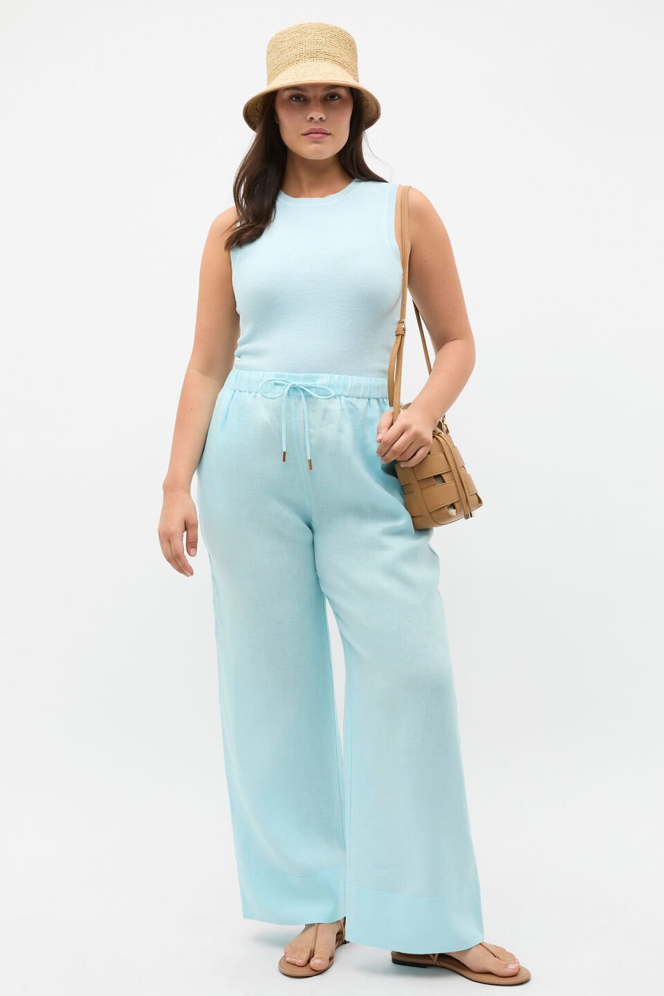 Cotton Twist Knit Top  Skyway Twist