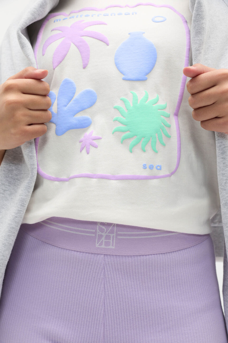 Core Logo Bike Short  Orchid Bloom