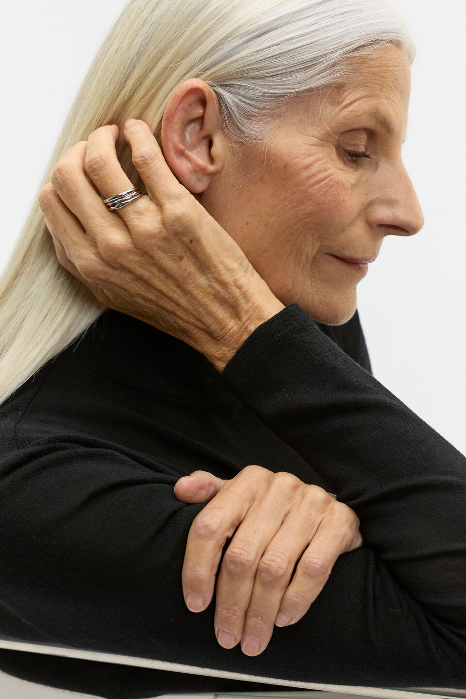 Waterproof Ring Set  Silver