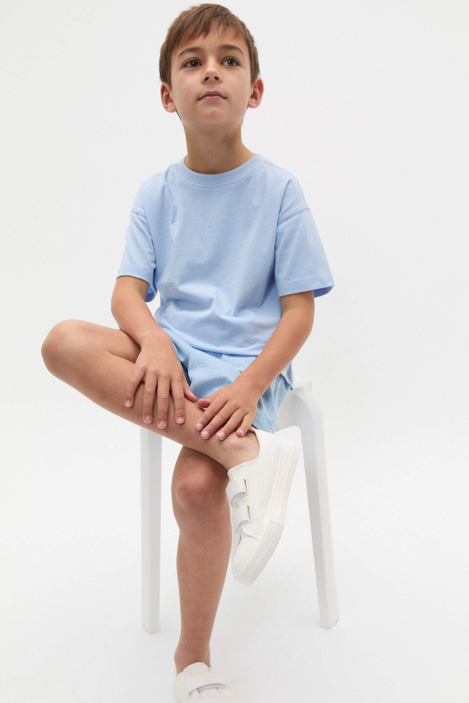 Oversized Tee  Luna Blue