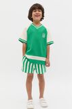 Core Stripe Track Short  Denver Green  hi-res