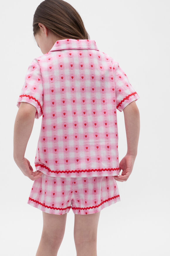Heart Check Pyjama  Candy Pink  hi-res