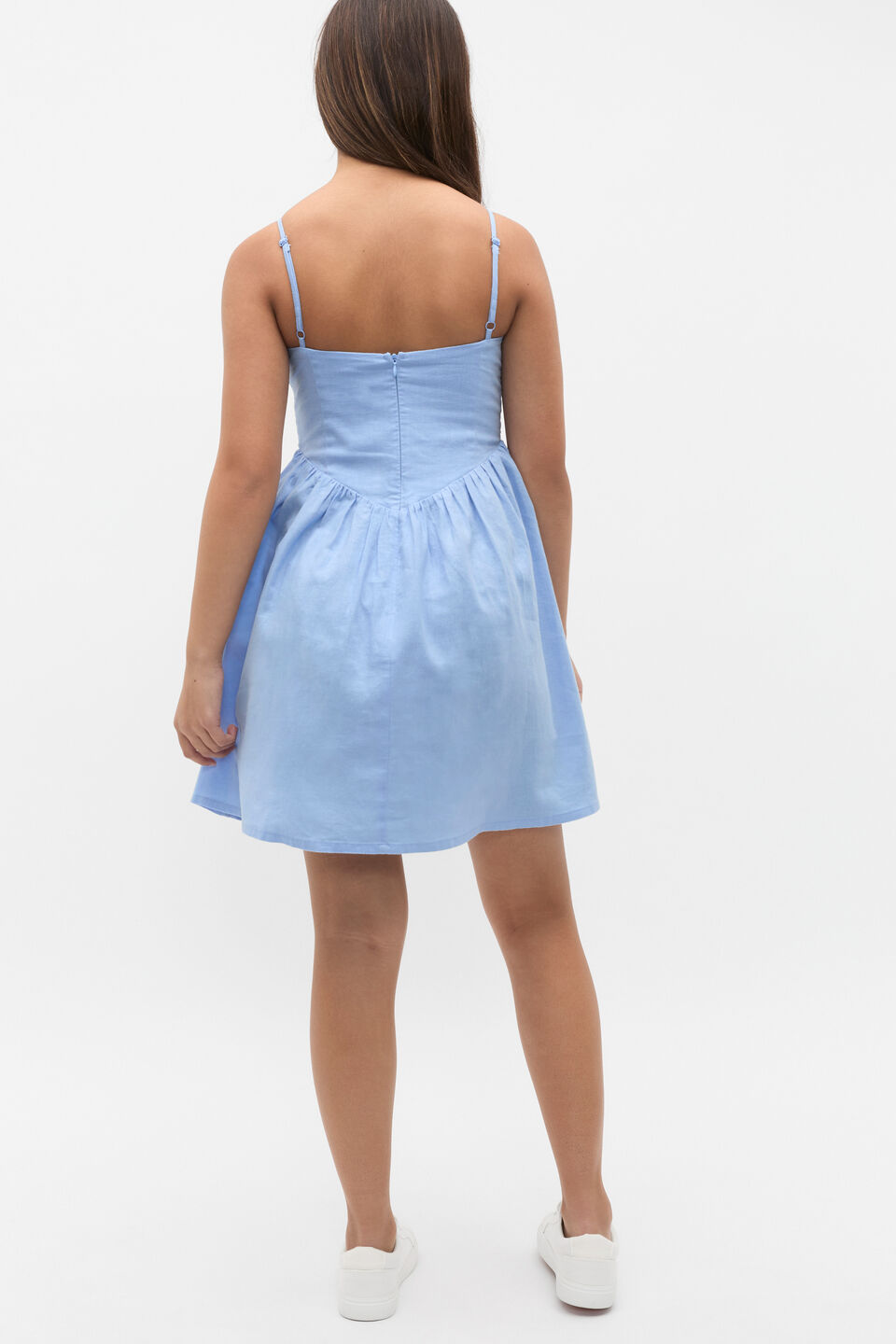 Smocked Dress  Bright Sky