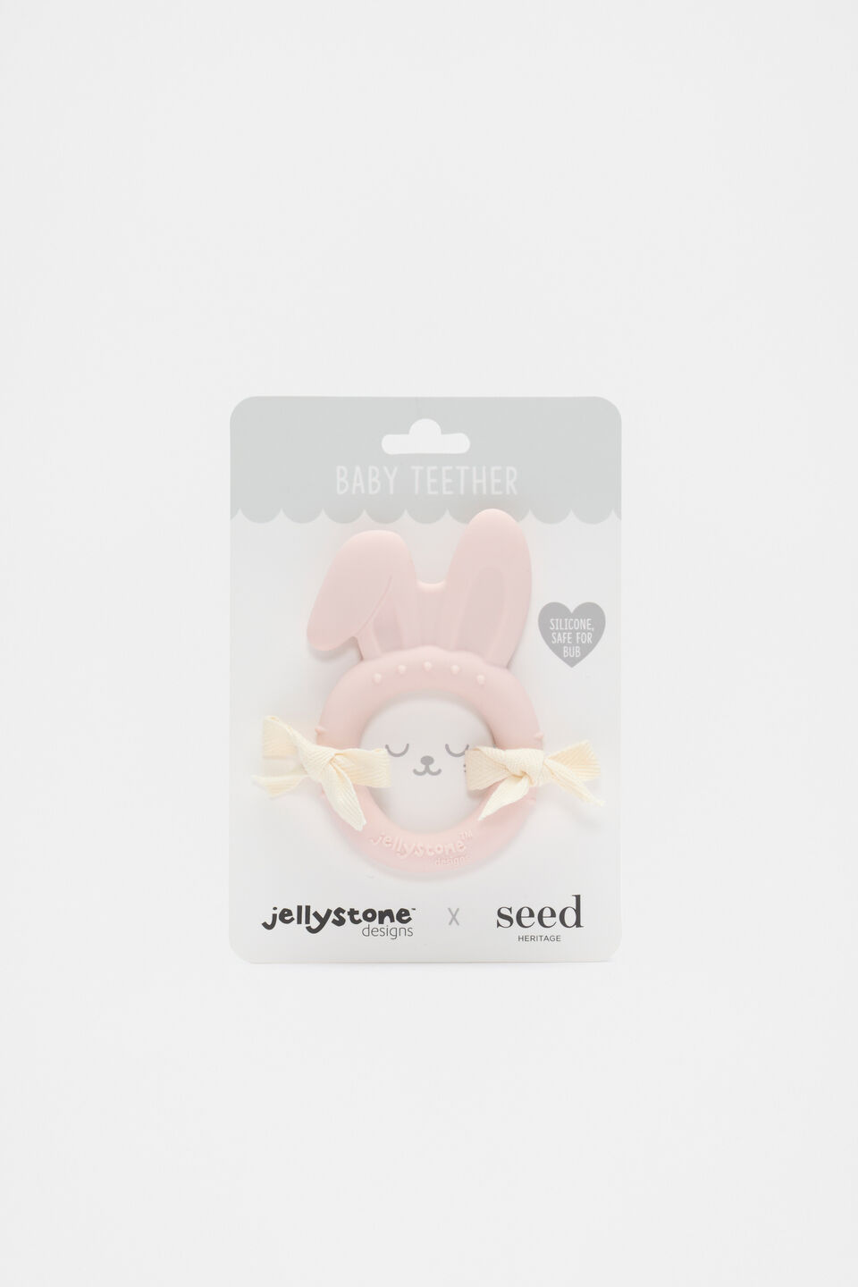 SEED X JS Baby Teether  Pink