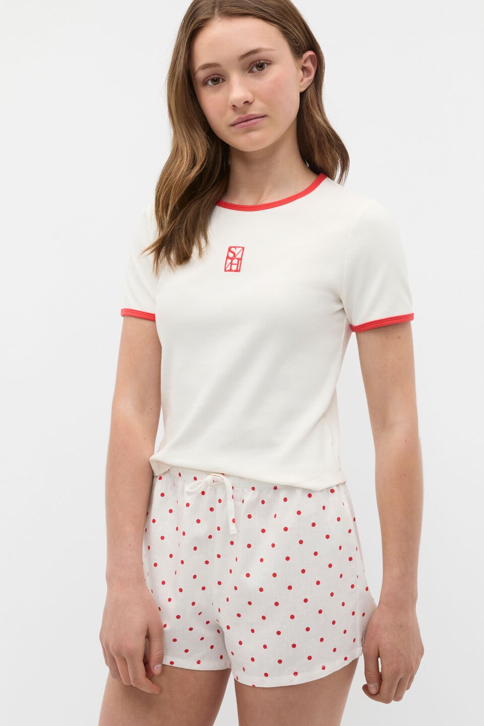 Spot Short  Strawberry Red