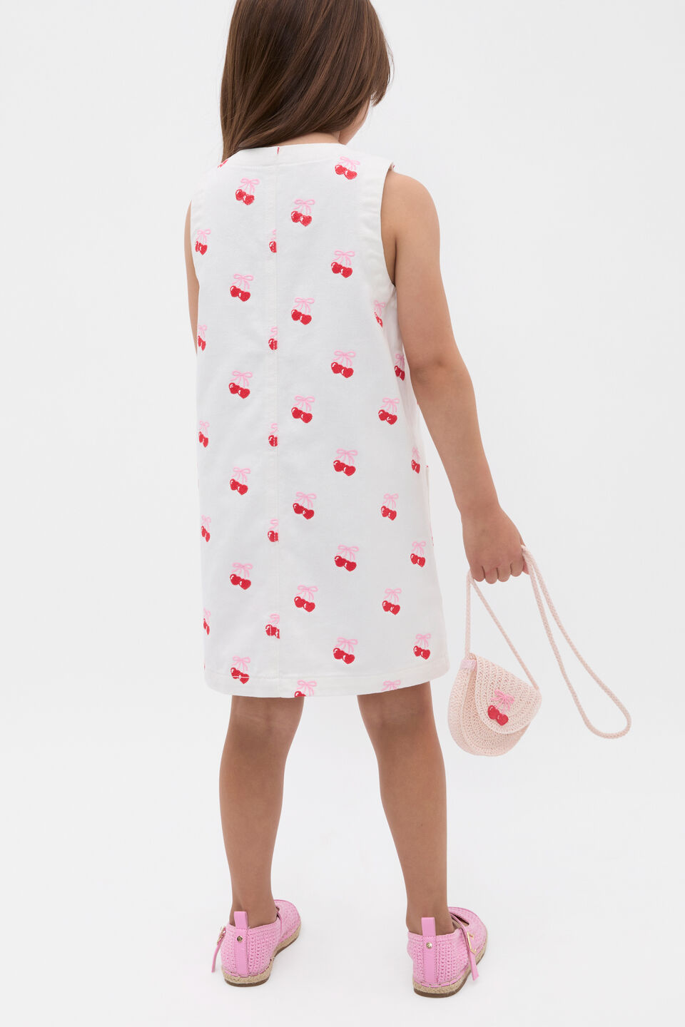 Heart Denim Dress  Canvas