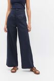 Core Linen Waisted Pant  Twilight Blue  hi-res