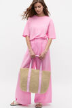 Linen Relaxed Tee  Fairy Floss  hi-res
