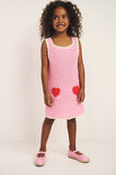 Heart Crochet Dress  Candy Pink  hi-res