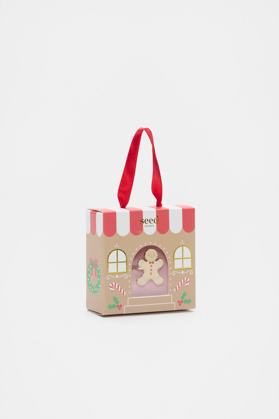 Gingerbread House Mini Ring Box  Multi