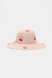 Cherry Straw Hat  Cherry Blossom  hi-res