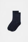 Two Tone Rib Sock  Multi  hi-res