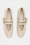 Astrid Double Strap Ballet Flat  Oat  hi-res