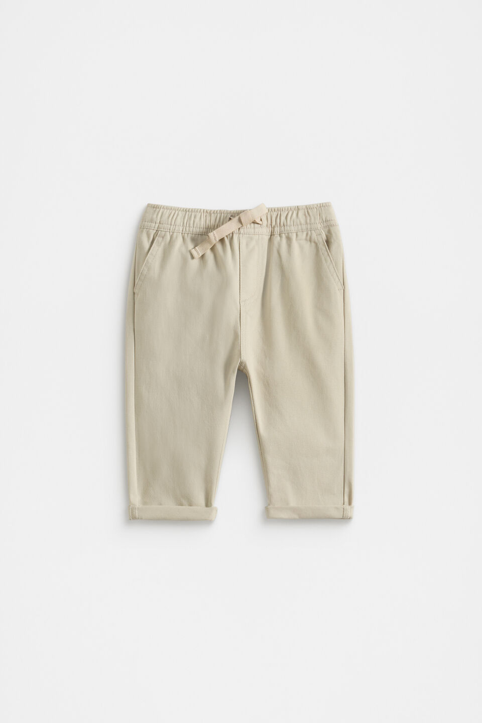 Core Logo Chino  Cool Stone