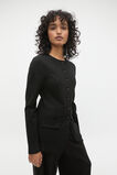 Ponte Long Sleeve Top  Black  hi-res