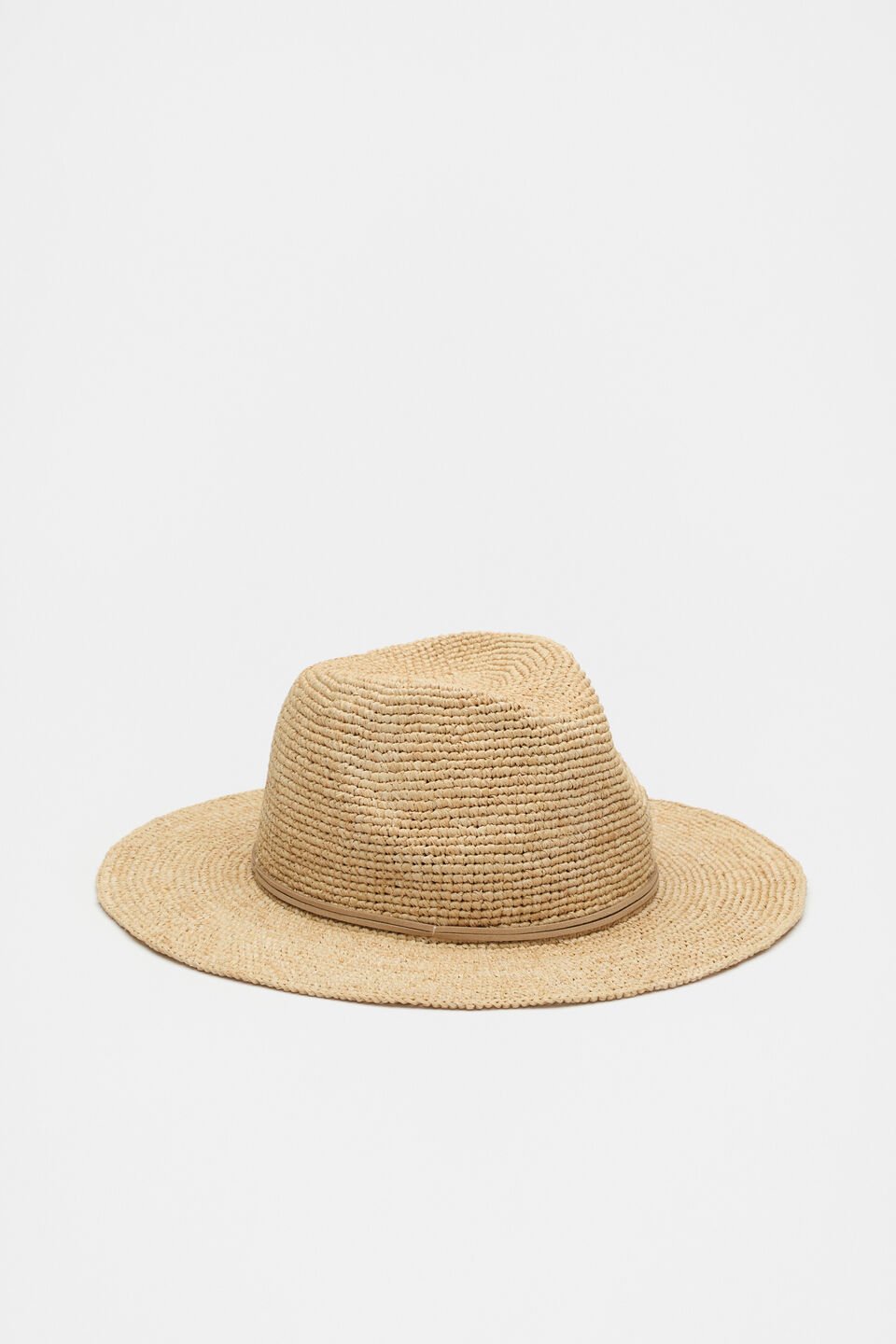 Raffia Fedora  Rye