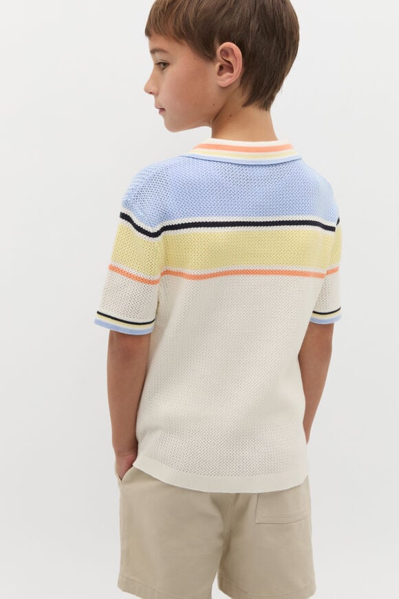 Knit Sports Polo  Canvas  hi-res