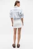 Core Denim Mini Skirt  White  hi-res