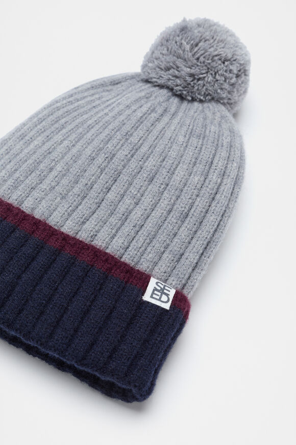 Colourblock Beanie  Multi  hi-res