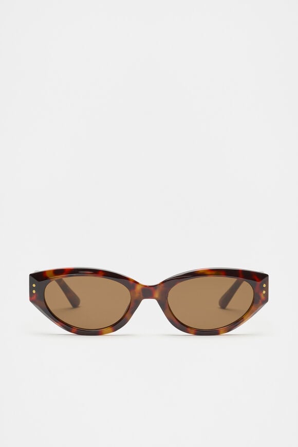 Lida Cat Eye Sunglasses  Dark Tort  hi-res