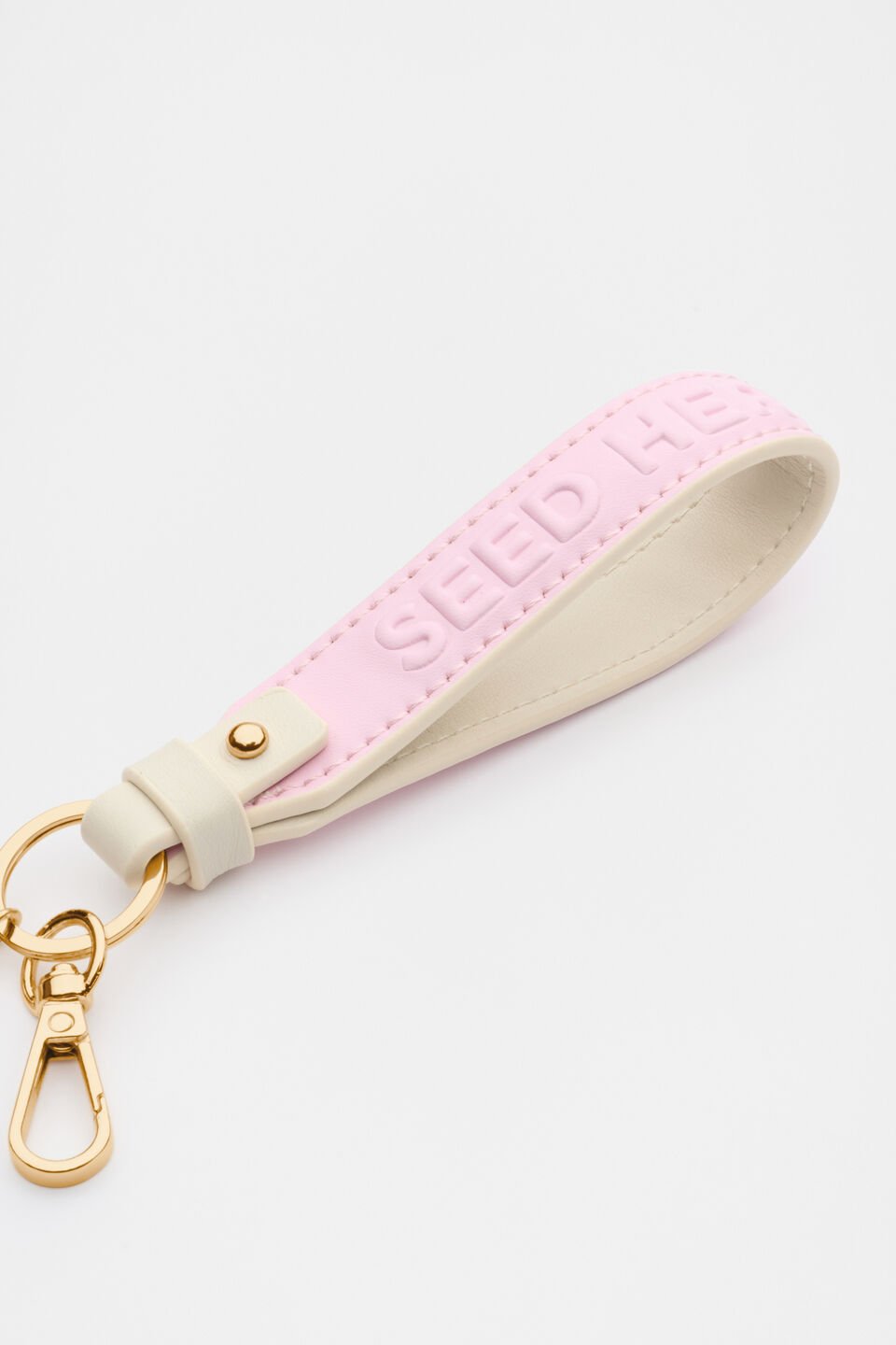 Initial Strap Keyring  O