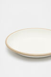 Loretta Enamel Shallow Plate  Cloud Cream  hi-res