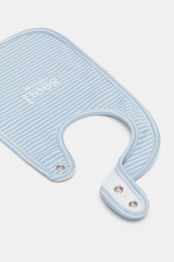 Core Logo Dribble Bib  Blue Stripe  hi-res
